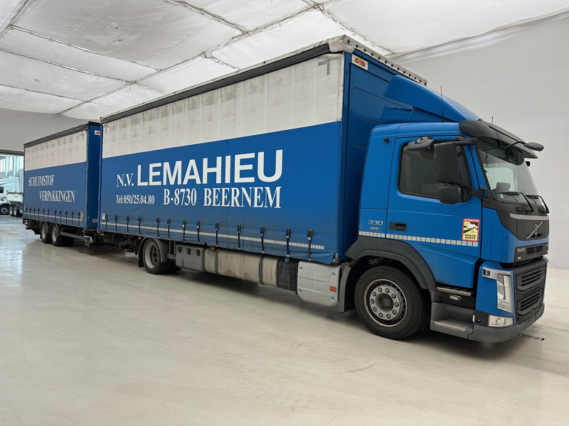 Volvo FM 330 + A&D Aanhanger - Camion cu prelată: Foto 3 Volvo FM 330 + A&D Aanhanger - Camion cu prelată: Foto 3
