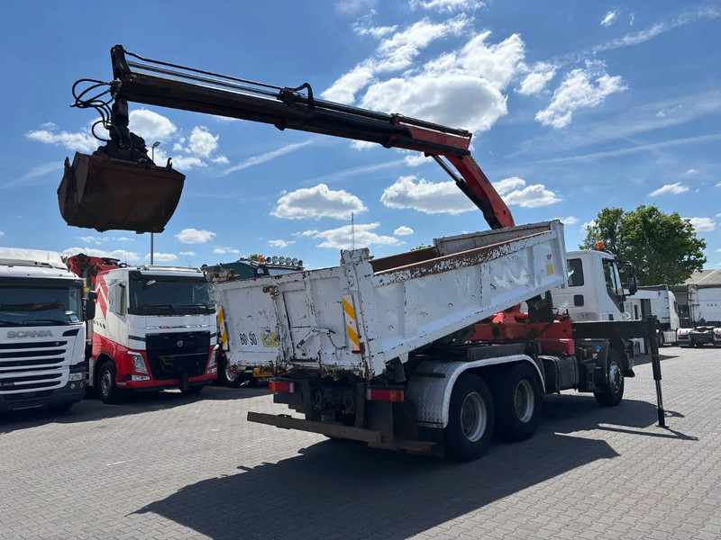 Iveco Trakker 410 6X4 Manual Gearbox 2 Way Tipper + Palfinger PK15500 - Camion basculantă, Camion cu macara: Foto 4 Iveco Trakker 410 6X4 Manual Gearbox 2 Way Tipper + Palfinger PK15500 - Camion basculantă, Camion cu macara: Foto 4