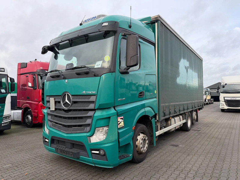 Mercedes-Benz Actros 2545 6X2 Retarder Euro 6 - Camion cu prelată: Foto 1 Mercedes-Benz Actros 2545 6X2 Retarder Euro 6 - Camion cu prelată: Foto 1