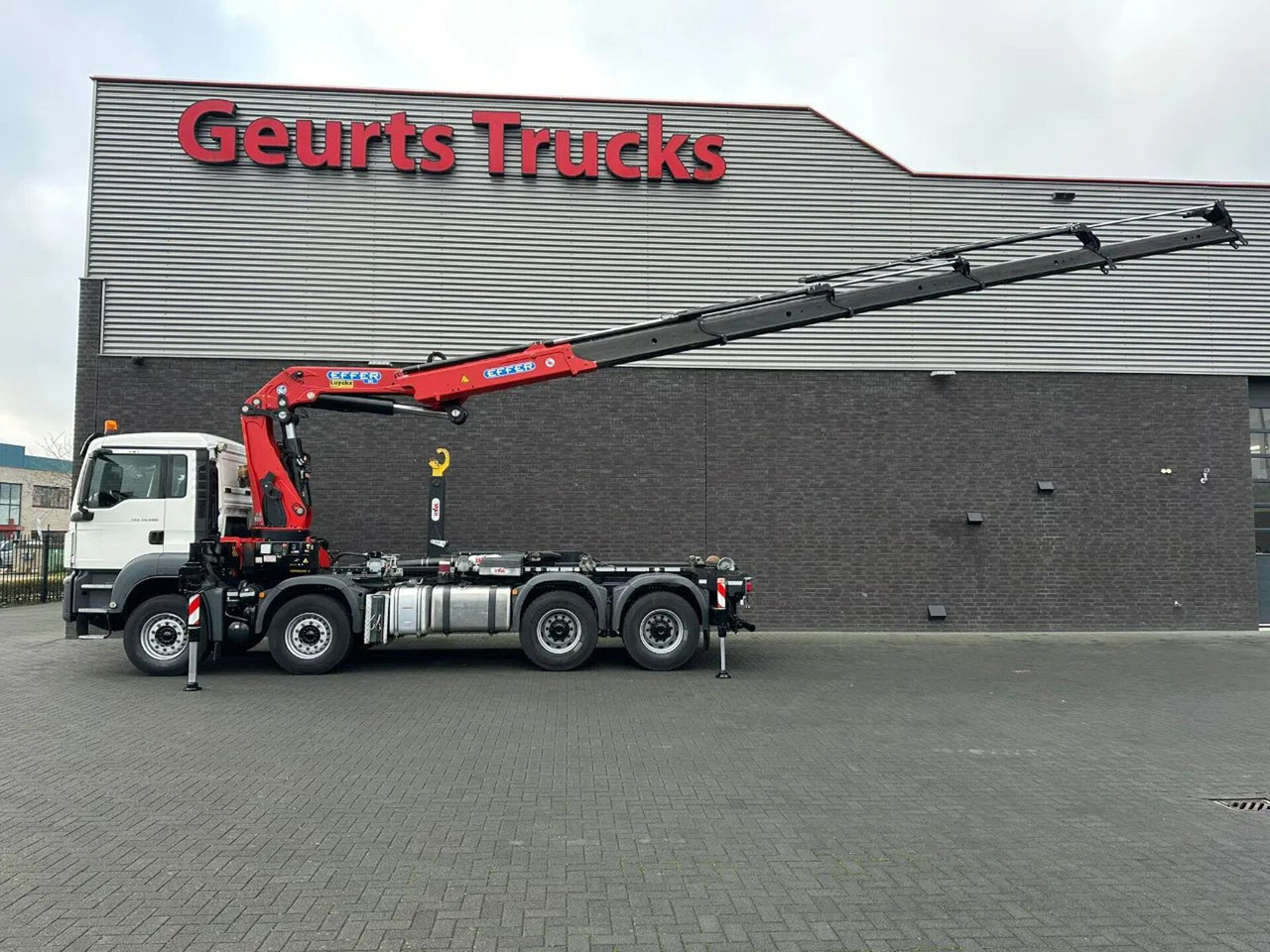 MAN TGS 35.460 8X4 BL+ HYVA 18.55.S HAAKARMSYSTEEM E - Camion cu cârlig, Camion cu macara: Foto 5 MAN TGS 35.460 8X4 BL+ HYVA 18.55.S HAAKARMSYSTEEM E - Camion cu cârlig, Camion cu macara: Foto 5