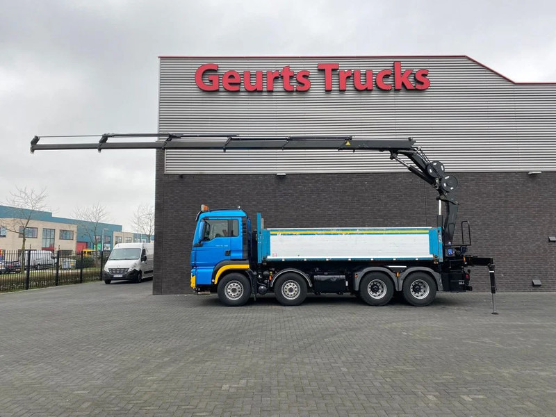 MAN TGS 35.480 8X4 KIPPER/TIPPER + HMF 2620-K5 KRAAN/KRAN/CRANE/GRUA - Camion basculantă, Camion cu macara: Foto 1 MAN TGS 35.480 8X4 KIPPER/TIPPER + HMF 2620-K5 KRAAN/KRAN/CRANE/GRUA - Camion basculantă, Camion cu macara: Foto 1