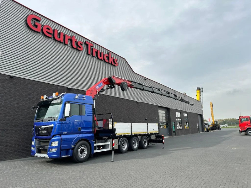 MAN TGX 33.560 8X4 TRIDEM + HMF 4020-K8 KRAAN/KRAN/CRANE/GRUA - Camion cu macara: Foto 2 MAN TGX 33.560 8X4 TRIDEM + HMF 4020-K8 KRAAN/KRAN/CRANE/GRUA - Camion cu macara: Foto 2