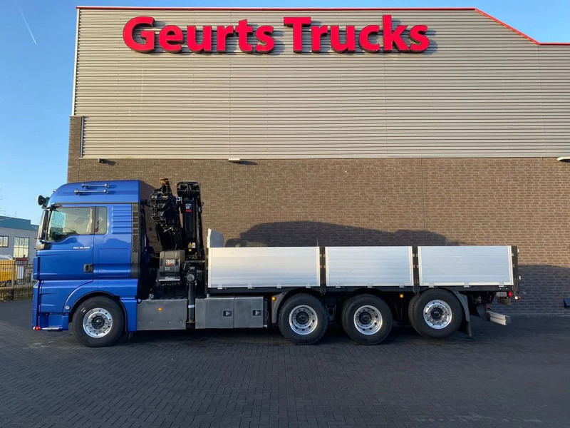 Camion cu macara MAN TGX 35.500 8X4 TRIDEM + HIAB X-HIPRO 302 E-7 KRAAN/KRAN/CRANE/GRUA: Foto 8