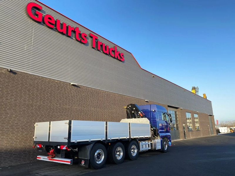 Camion cu macara MAN TGX 35.500 8X4 TRIDEM + HIAB X-HIPRO 302 E-7 KRAAN/KRAN/CRANE/GRUA: Foto 12
