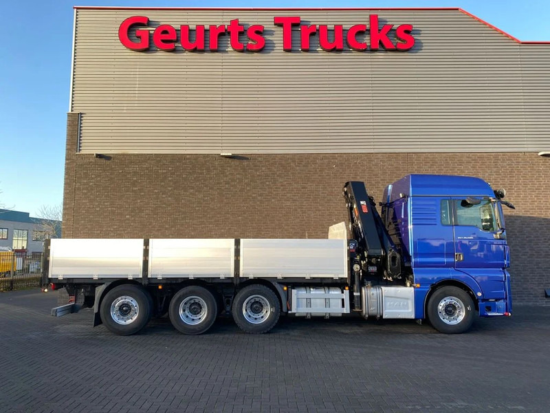 Camion cu macara MAN TGX 35.500 8X4 TRIDEM + HIAB X-HIPRO 302 E-7 KRAAN/KRAN/CRANE/GRUA: Foto 11