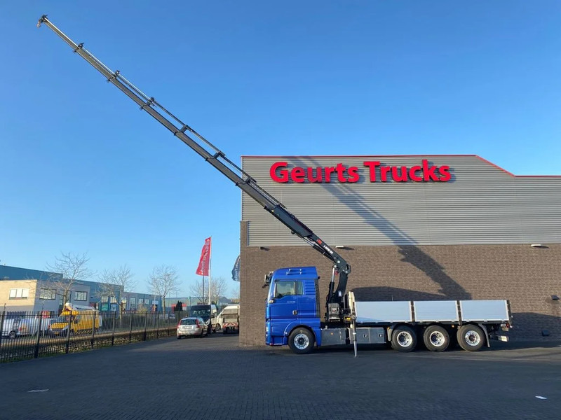 Camion cu macara MAN TGX 35.500 8X4 TRIDEM + HIAB X-HIPRO 302 E-7 KRAAN/KRAN/CRANE/GRUA: Foto 6