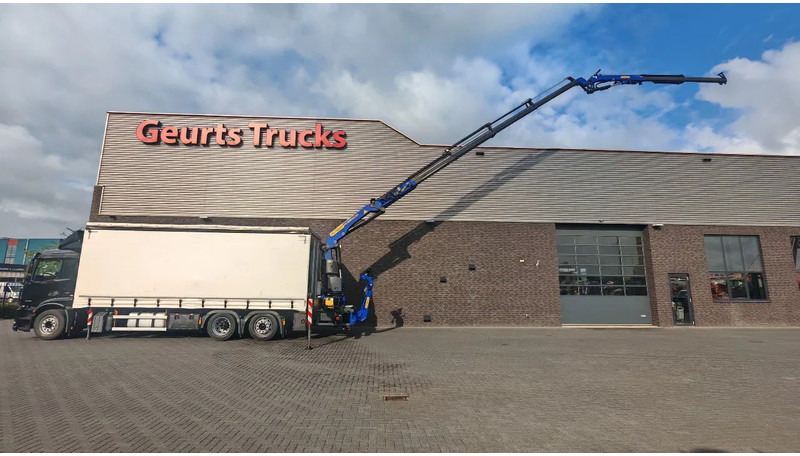 Mercedes-Benz Antos 2536 6X2 SCHUIFZEIL MET PALFINGER PK23002-SH C KRAAN / KRAN / CRANE / GRUA - Camion cu macara: Foto 4 Mercedes-Benz Antos 2536 6X2 SCHUIFZEIL MET PALFINGER PK23002-SH C KRAAN / KRAN / CRANE / GRUA - Camion cu macara: Foto 4