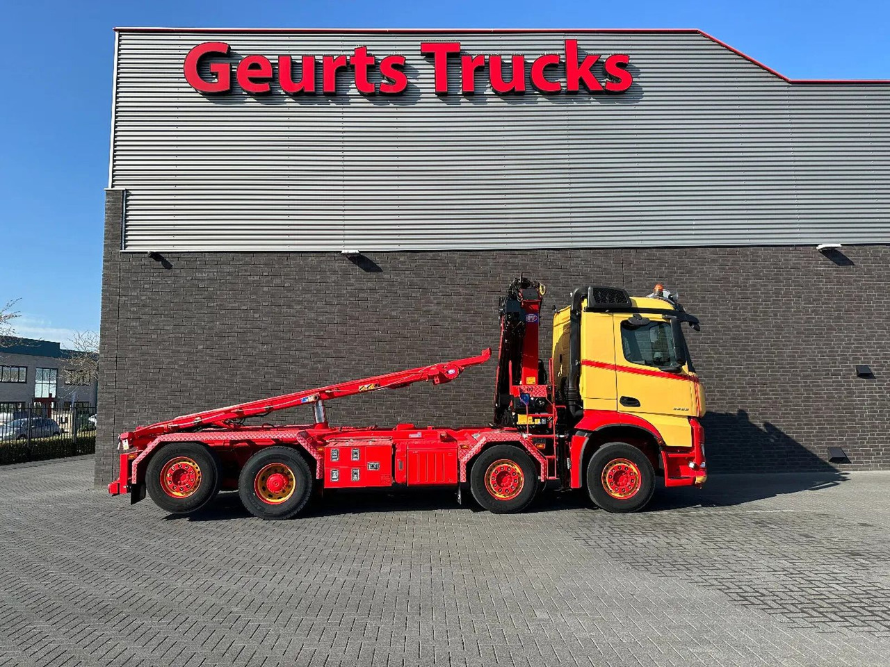 Mercedes-Benz Arocs 3253 L ENA 8X2/4 HMF2820 KRAAN / KRAN/ CRA - Camion cu cârlig, Camion cu macara: Foto 4 Mercedes-Benz Arocs 3253 L ENA 8X2/4 HMF2820 KRAAN / KRAN/ CRA - Camion cu cârlig, Camion cu macara: Foto 4