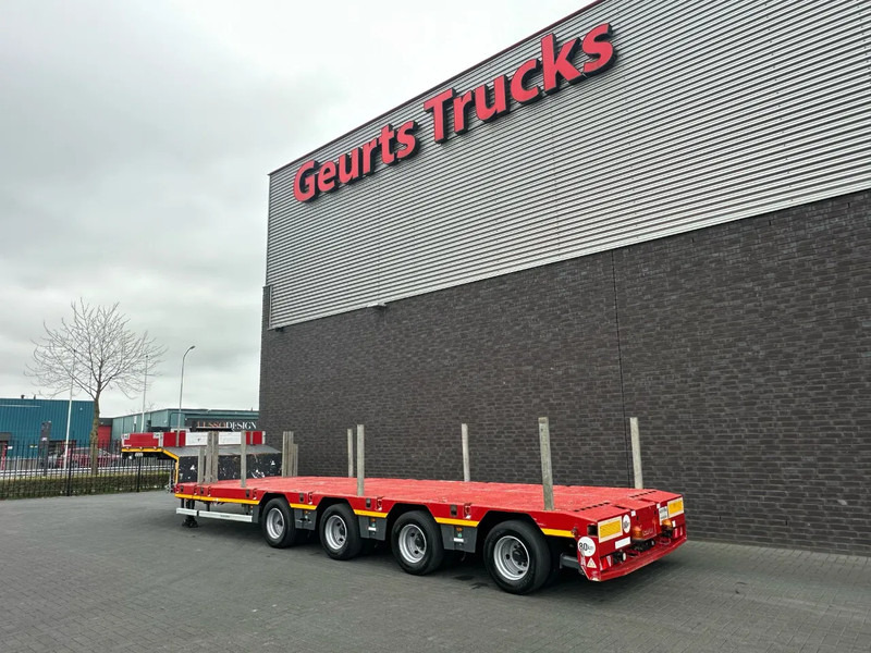 SCHEUERLE EUROAXLE 1T4 4 ASSER UITSCHUIFBARE SEMIE MET 12 TONS HYDRAULICHE EURO ASSEN HYDRAULICH GESTUURD SEMI-DIEPLADER / TIEFLADER / LO - Semiremorcă transport agabaritic: Foto 3 SCHEUERLE EUROAXLE 1T4 4 ASSER UITSCHUIFBARE SEMIE MET 12 TONS HYDRAULICHE EURO ASSEN HYDRAULICH GESTUURD SEMI-DIEPLADER / TIEFLADER / LO - Semiremorcă transport agabaritic: Foto 3