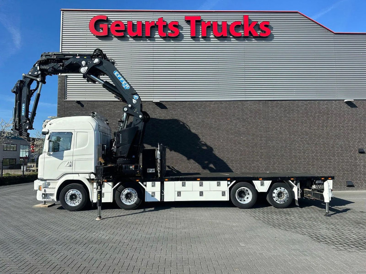Scania G490 LB8X2*6HNB MET EFFER 955/8S +JIB 6S KRAAN / - Camion cu macara: Foto 5 Scania G490 LB8X2*6HNB MET EFFER 955/8S +JIB 6S KRAAN / - Camion cu macara: Foto 5