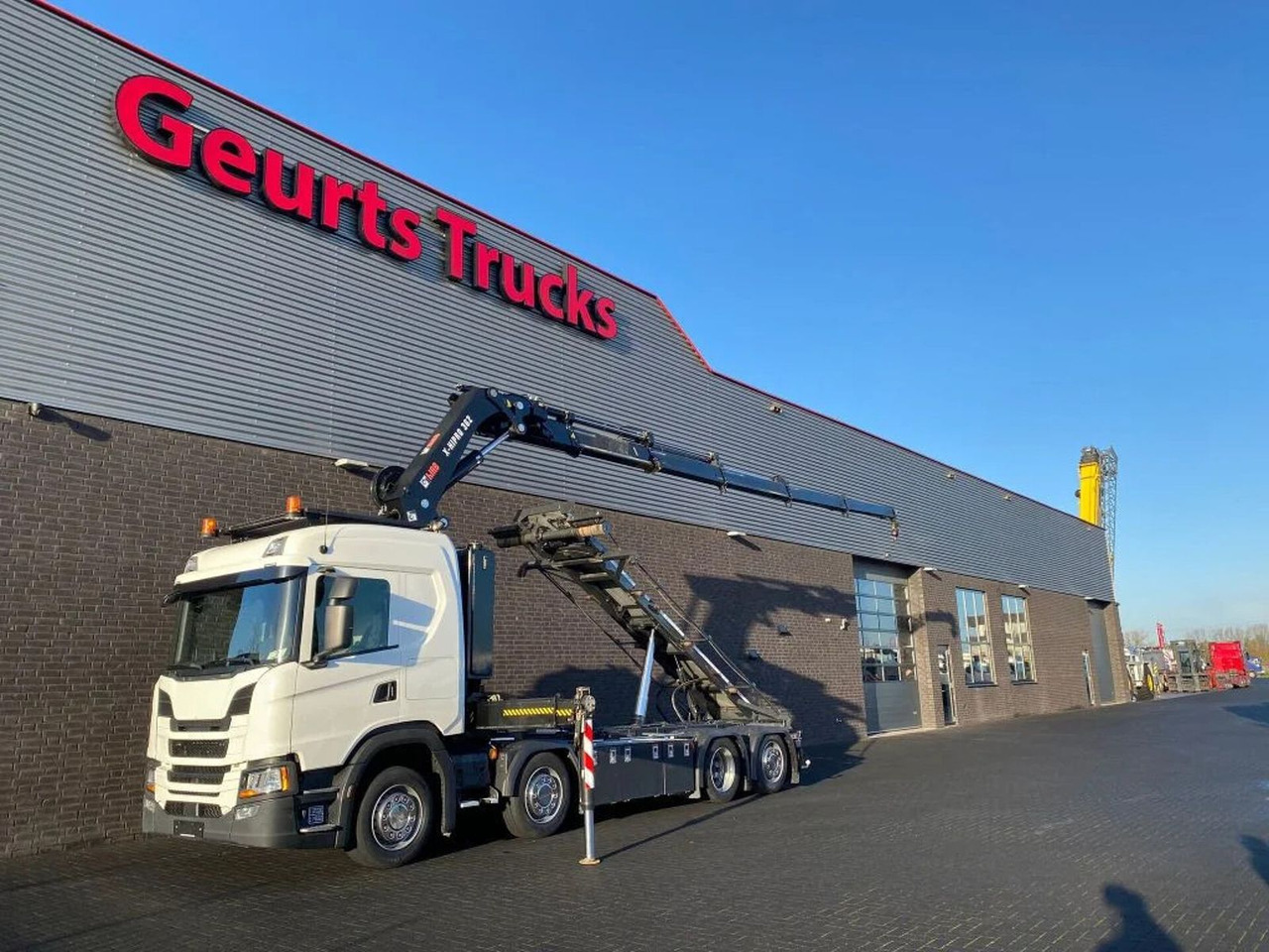 Scania G500 NGS 8X2 MET 3 ZIJDIGE KABELSYSTEEM + HIAB 3 - Camion cu cârlig, Camion cu macara: Foto 2 Scania G500 NGS 8X2 MET 3 ZIJDIGE KABELSYSTEEM + HIAB 3 - Camion cu cârlig, Camion cu macara: Foto 2