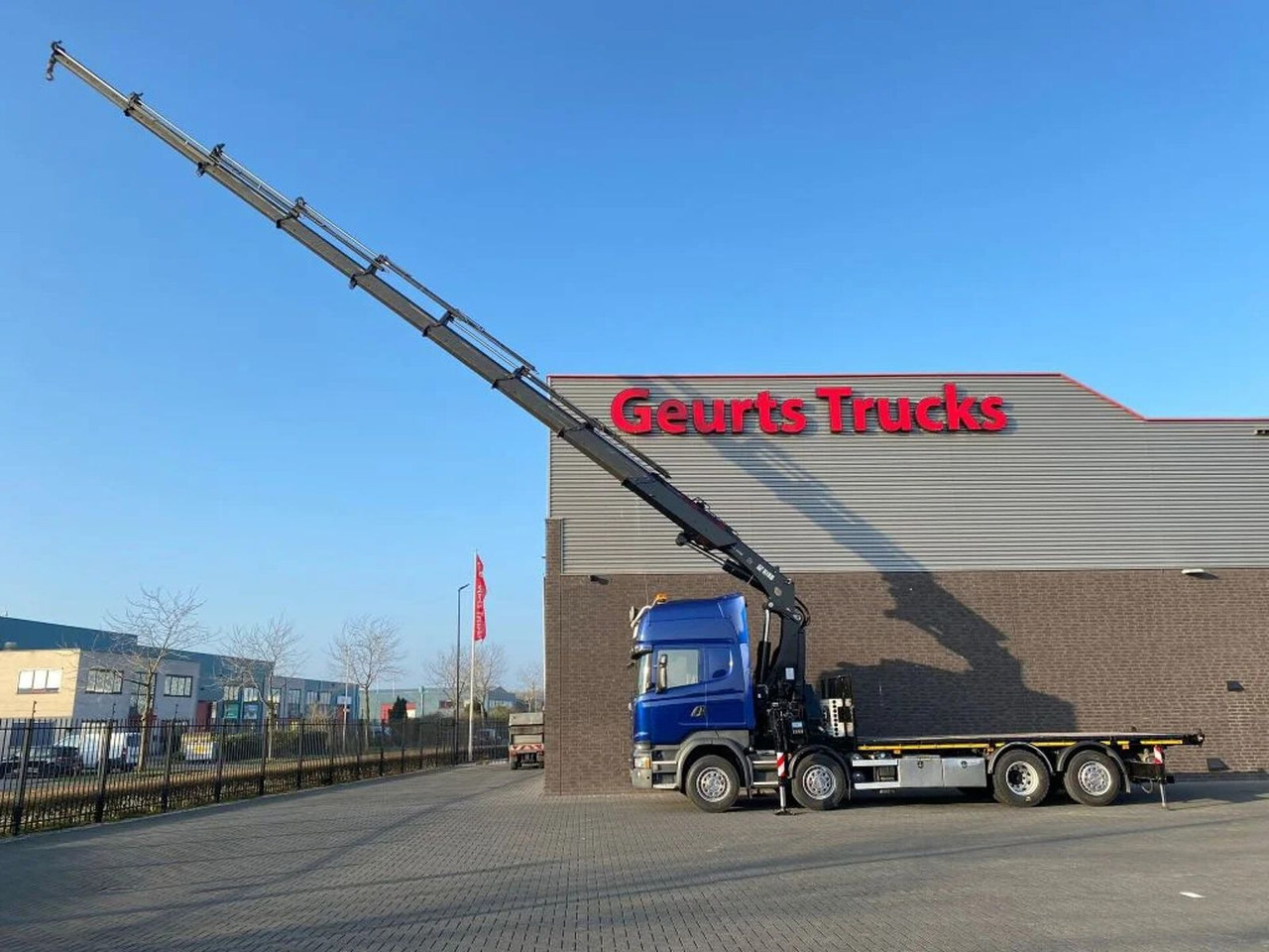 Scania R580 V8 8X2 + HIAB XS 544 E-8 HIPRO KRAAN/KRAN/C - Camion cu macara: Foto 5 Scania R580 V8 8X2 + HIAB XS 544 E-8 HIPRO KRAAN/KRAN/C - Camion cu macara: Foto 5