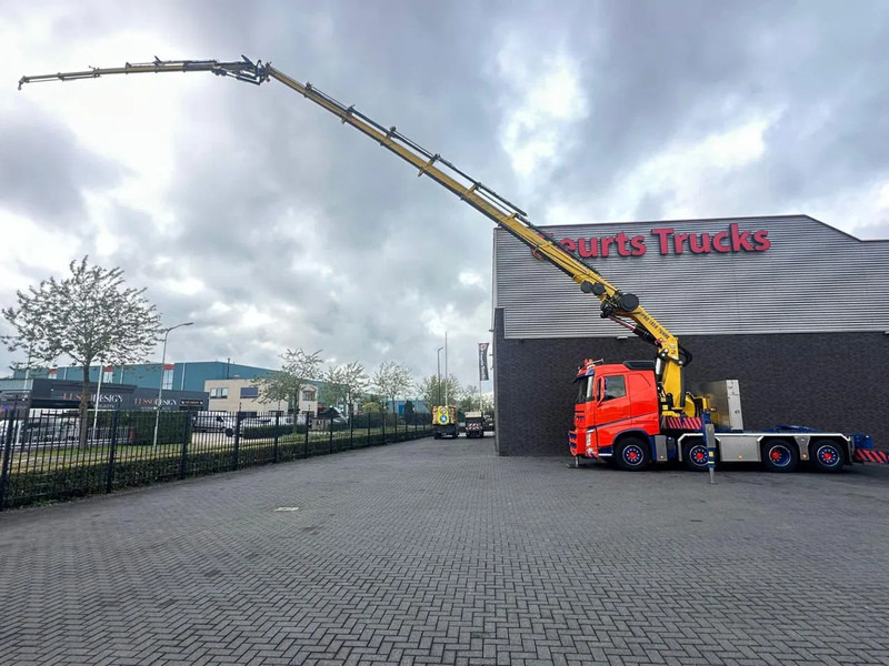 Volvo FH 500 8x2 FR TREKKER / BAKWAGEN MET HIAB X-HIPRO 1058 E8 MET JIB 150X-6 + LIER KRAAN / KRAN / CRANE / GRUA - Camion cu macara: Foto 2 Volvo FH 500 8x2 FR TREKKER / BAKWAGEN MET HIAB X-HIPRO 1058 E8 MET JIB 150X-6 + LIER KRAAN / KRAN / CRANE / GRUA - Camion cu macara: Foto 2