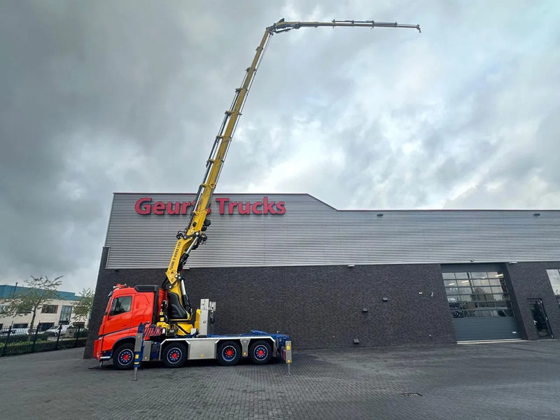 Volvo FH 500 8x2 FR TREKKER / BAKWAGEN MET HIAB X-HIPRO 1058 E8 MET JIB 150X-6 + LIER KRAAN / KRAN / CRANE / GRUA - Camion cu macara: Foto 3 Volvo FH 500 8x2 FR TREKKER / BAKWAGEN MET HIAB X-HIPRO 1058 E8 MET JIB 150X-6 + LIER KRAAN / KRAN / CRANE / GRUA - Camion cu macara: Foto 3