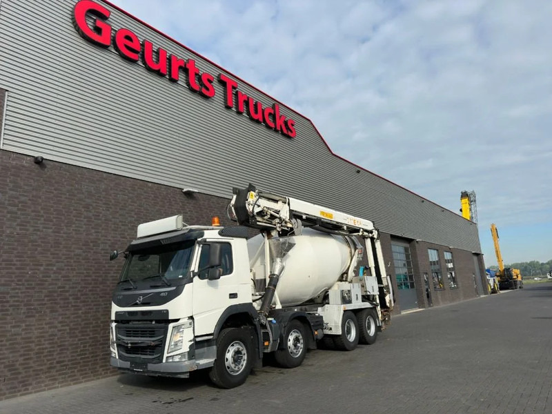 Volvo FM 410 8X4 + STETTER 9 M3 MIXER/MISCHER + THEAM 15 M TRANSPORTBAND/BELT - Autobetonieră: Foto 2 Volvo FM 410 8X4 + STETTER 9 M3 MIXER/MISCHER + THEAM 15 M TRANSPORTBAND/BELT - Autobetonieră: Foto 2
