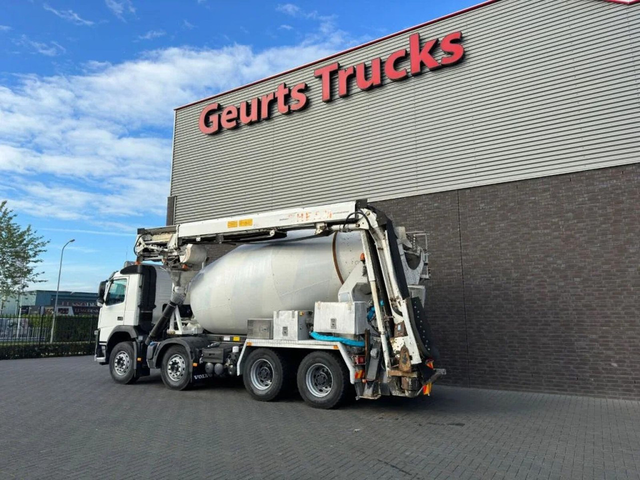 Volvo FM 410 8X4 + STETTER 9 M3 MIXER/MISCHER + THEAM - Autobetonieră: Foto 3 Volvo FM 410 8X4 + STETTER 9 M3 MIXER/MISCHER + THEAM - Autobetonieră: Foto 3