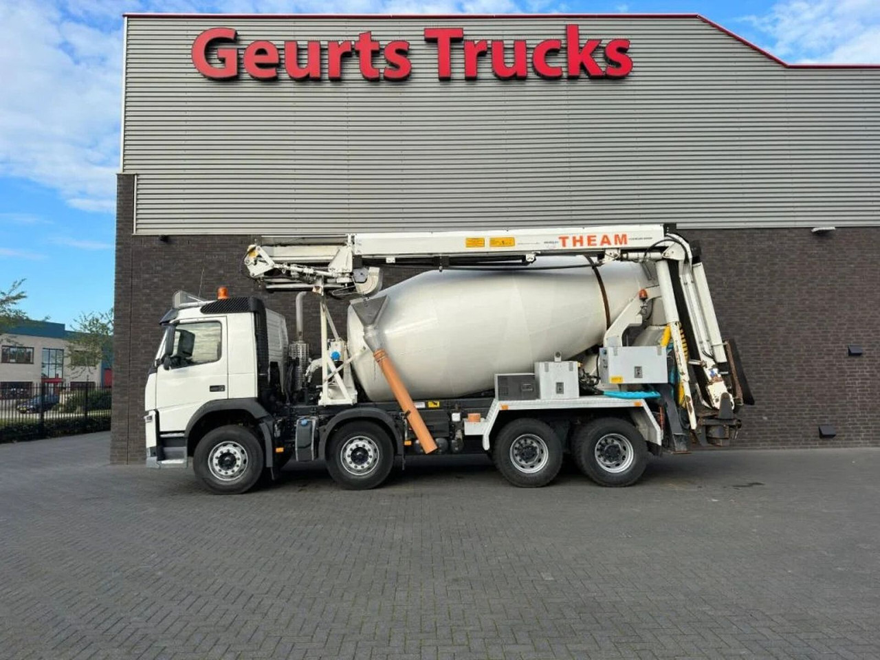 Volvo FM 410 8X4 + STETTER 9 M3 MIXER/MISCHER + THEAM - Autobetonieră: Foto 1 Volvo FM 410 8X4 + STETTER 9 M3 MIXER/MISCHER + THEAM - Autobetonieră: Foto 1
