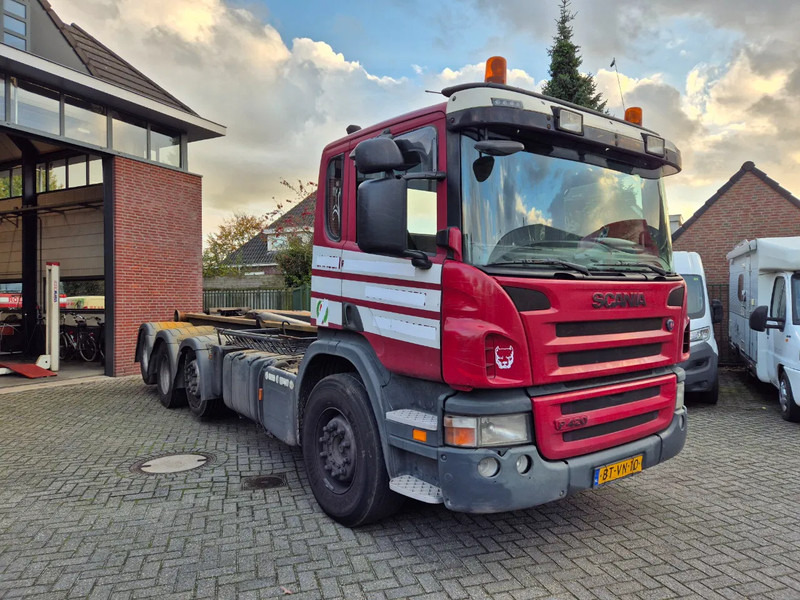Scania P 420 8x2.... manuel gearbox. - Camion cu sistem de cablu: Foto 1 Scania P 420 8x2.... manuel gearbox. - Camion cu sistem de cablu: Foto 1