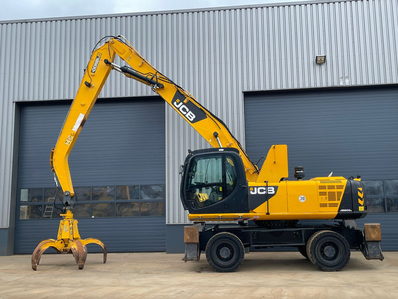 JCB JS200W Material Handler - Excavator pe roţi: Foto 1 JCB JS200W Material Handler - Excavator pe roţi: Foto 1