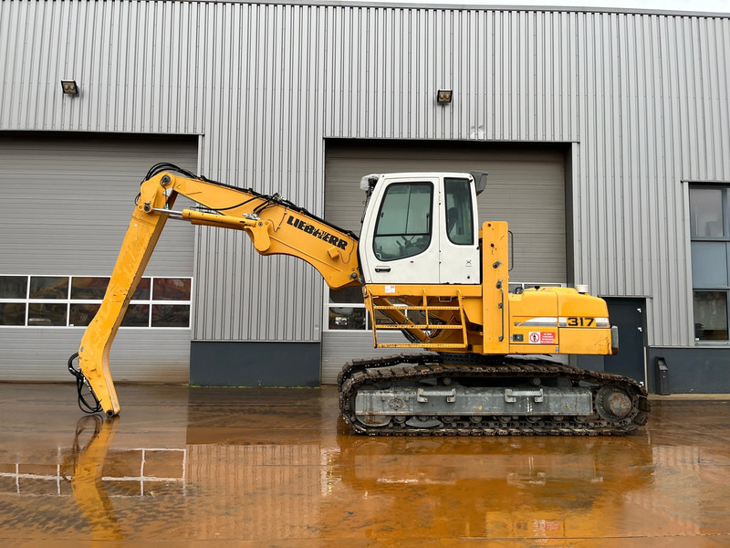 Liebherr R317 Litronic Material Handler - Excavator pentru manipulare de materiale: Foto 1 Liebherr R317 Litronic Material Handler - Excavator pentru manipulare de materiale: Foto 1