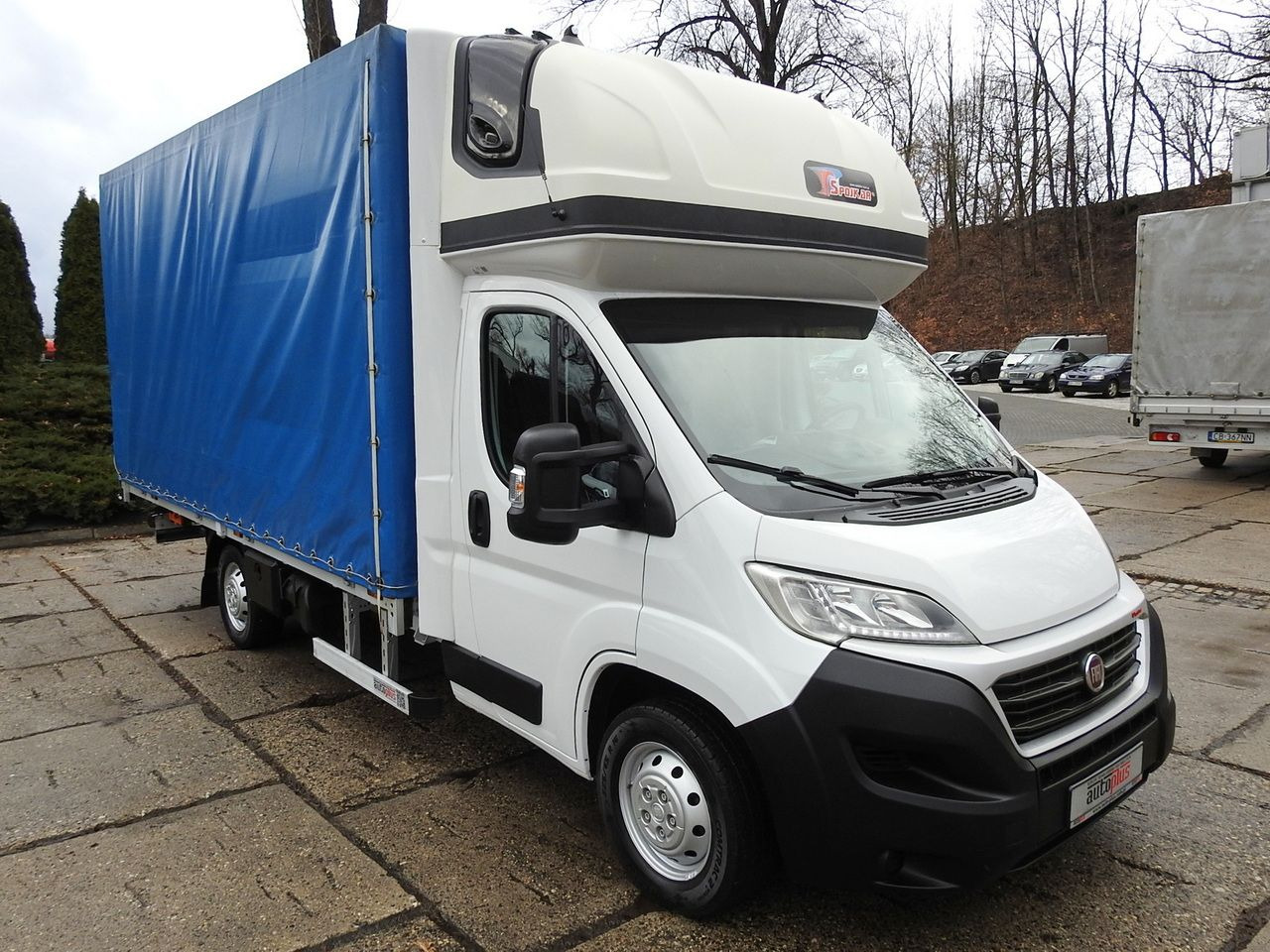 FIAT DUCATO TARPAULIN LIFT 9 PALLETS WEBASTO CRUISE CONTROL A/C LED LAMP 180HP - Autoutilitară cu prelată: Foto 4 FIAT DUCATO TARPAULIN LIFT 9 PALLETS WEBASTO CRUISE CONTROL A/C LED LAMP 180HP - Autoutilitară cu prelată: Foto 4