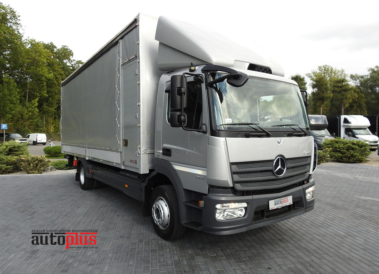 MERCEDES ATEGO 1221 TARPAULIN LIFT 16 PALLETS WEBASTO AIR CONDITIONING PNEUMATICS TWIN WHEELS 230HP - Autoutilitară cu prelată: Foto 1 MERCEDES ATEGO 1221 TARPAULIN LIFT 16 PALLETS WEBASTO AIR CONDITIONING PNEUMATICS TWIN WHEELS 230HP - Autoutilitară cu prelată: Foto 1