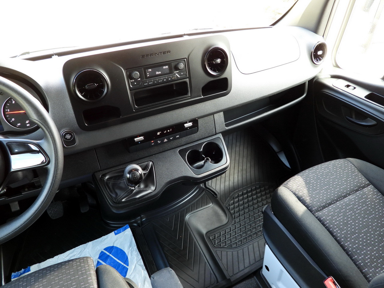 Autoutilitară cu prelată MERCEDES SPRINTER 316 TARPAULIN 8 PALLETS WEBASTO CRUISE CONTROL AIR CONDITIONING  160HP: Foto 32