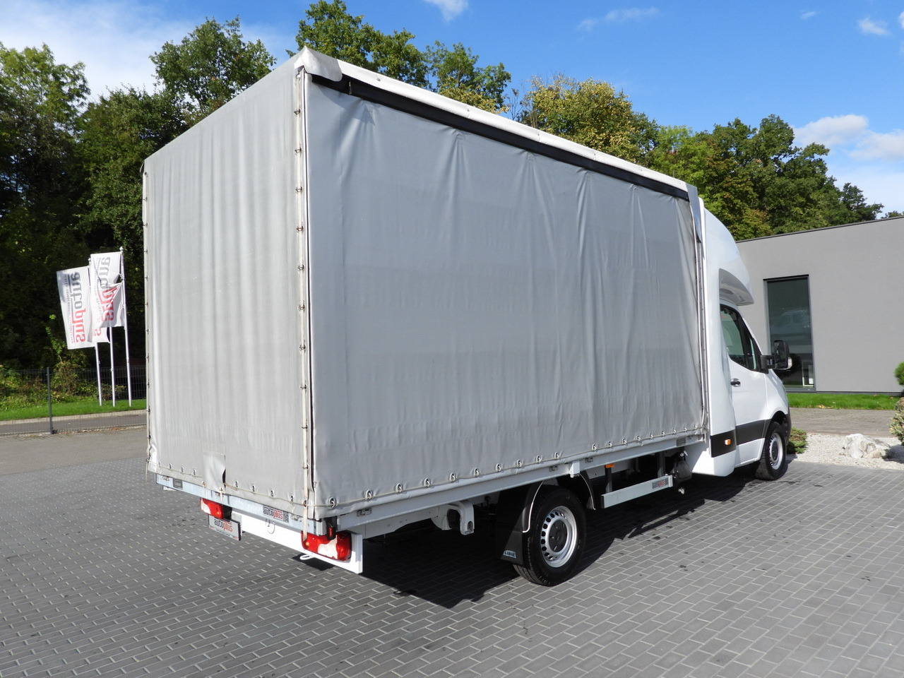 Autoutilitară cu prelată MERCEDES SPRINTER 316 TARPAULIN 8 PALLETS WEBASTO CRUISE CONTROL AIR CONDITIONING  160HP: Foto 15