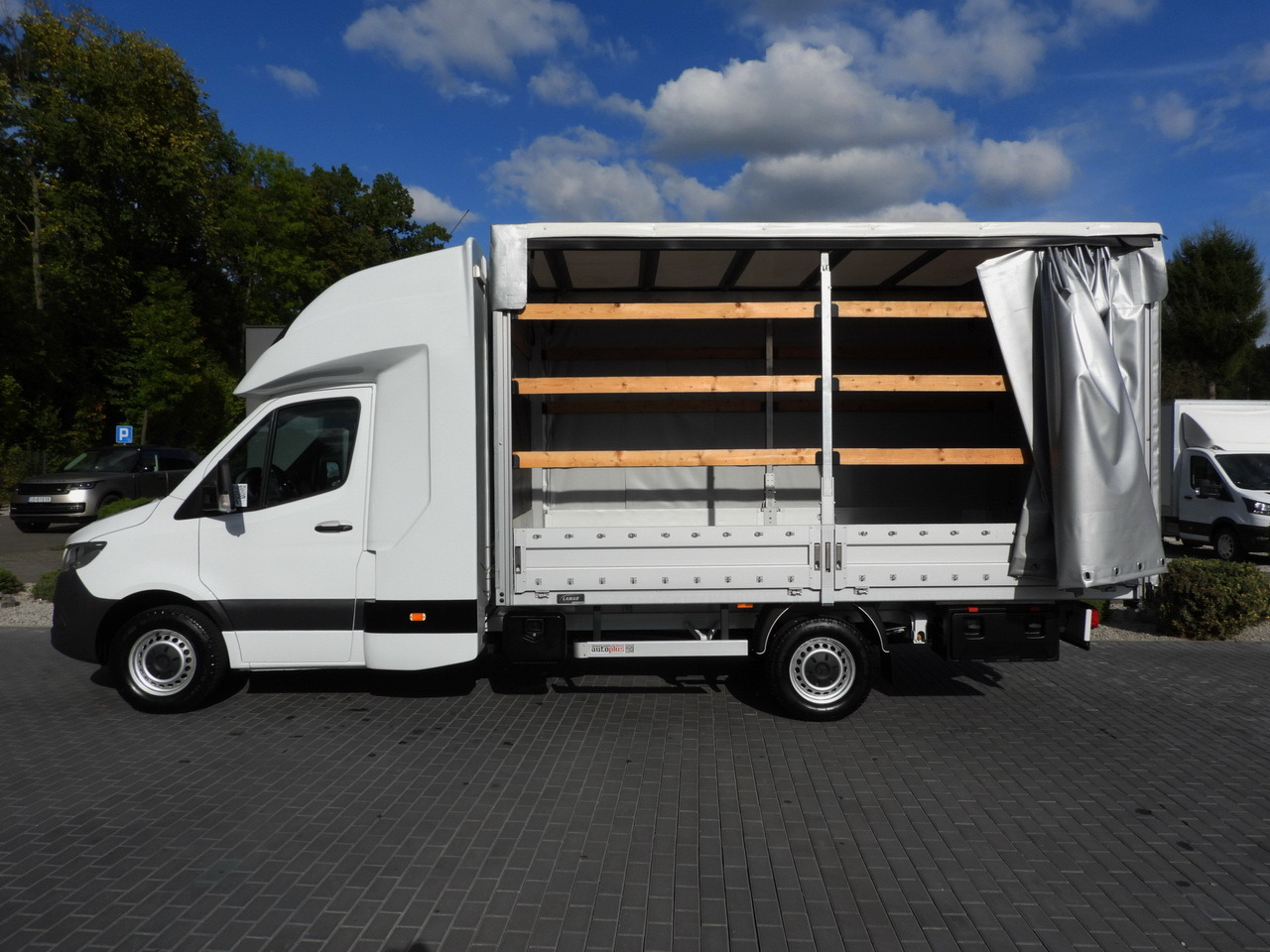 Autoutilitară cu prelată MERCEDES SPRINTER 316 TARPAULIN 8 PALLETS WEBASTO CRUISE CONTROL AIR CONDITIONING  160HP: Foto 9