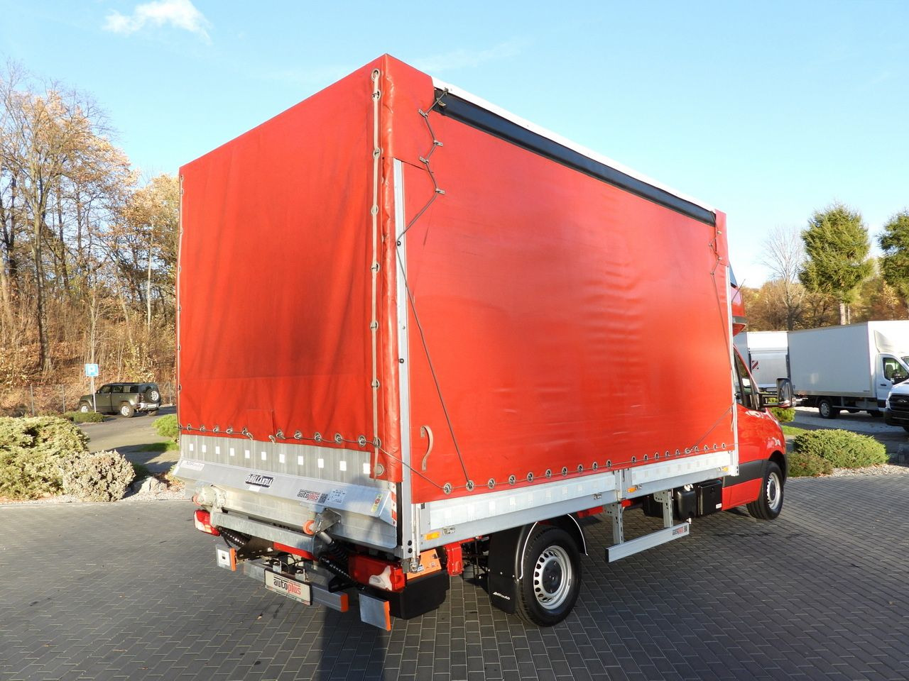 MERCEDES SPRINTER 316 TARPAULIN LIFT 8 PALLETS WEBASTO CRUISE CONTROL AIR CONDITIONING  160HP - Autoutilitară cu prelată: Foto 3 MERCEDES SPRINTER 316 TARPAULIN LIFT 8 PALLETS WEBASTO CRUISE CONTROL AIR CONDITIONING  160HP - Autoutilitară cu prelată: Foto 3