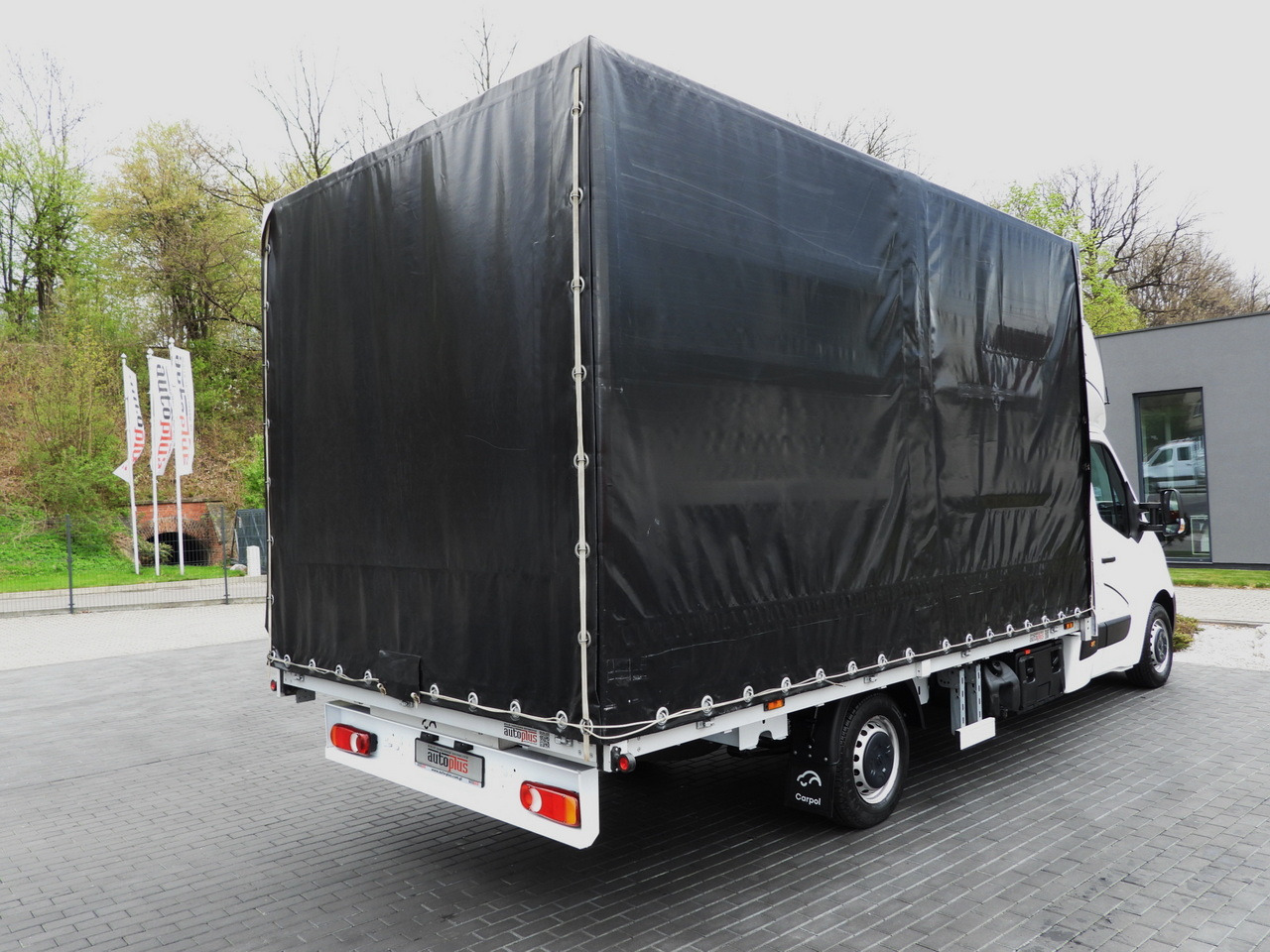 Autoutilitară cu prelată OPEL MOVANO  TARPAULIN 10 PALLETS WEBASTO CRUISE CONTROL LED LIGHTS PNEUMATICS AIR CONDITIONING  165HP: Foto 13