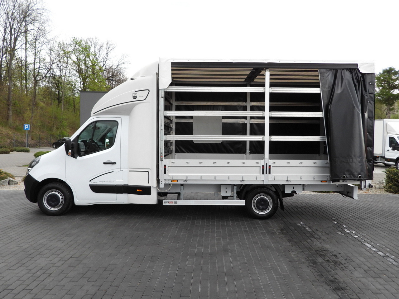 Autoutilitară cu prelată OPEL MOVANO  TARPAULIN 10 PALLETS WEBASTO CRUISE CONTROL LED LIGHTS PNEUMATICS AIR CONDITIONING  165HP: Foto 9