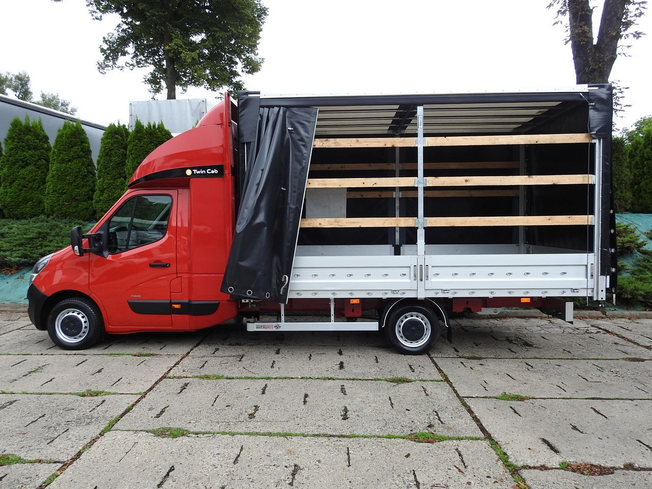 Autoutilitară cu prelată OPEL MOVANO TARPAULIN 10 PALLETS WEBASTO CRUISE CONTROL LED LIGHTS PNEUMATICS AIR CONDITIONING  165HP: Foto 8