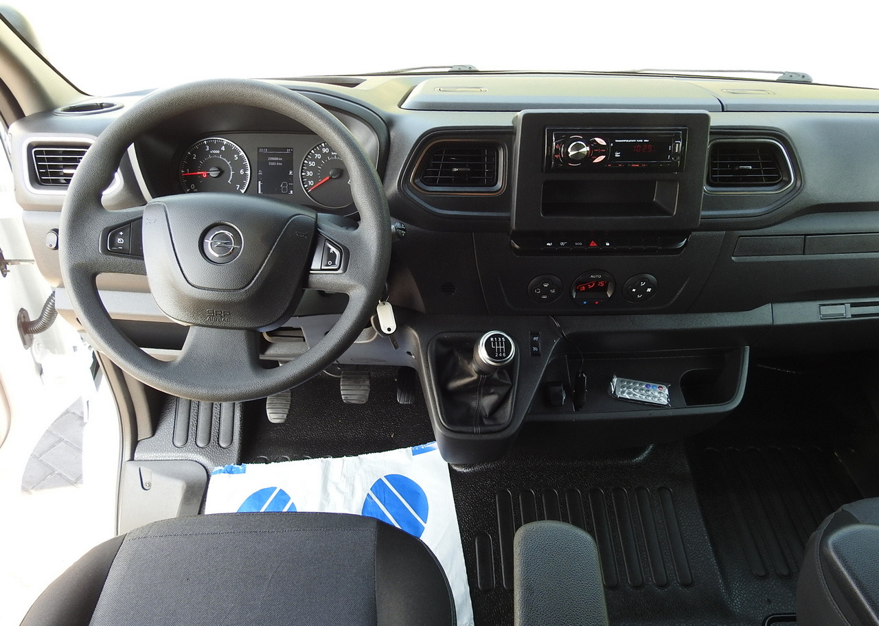 Autoutilitară cu prelată OPEL MOVANO TARPAULIN 8 PALLETS WEBASTO CRUISE CONTROL AIR CONDITIONING LED LIGHTS PNEUMATICS  165HP: Foto 36