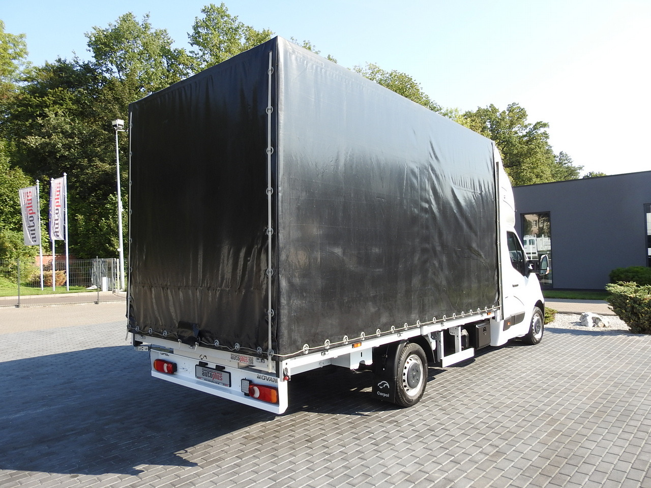 Autoutilitară cu prelată OPEL MOVANO TARPAULIN 8 PALLETS WEBASTO CRUISE CONTROL AIR CONDITIONING LED LIGHTS PNEUMATICS  165HP: Foto 13