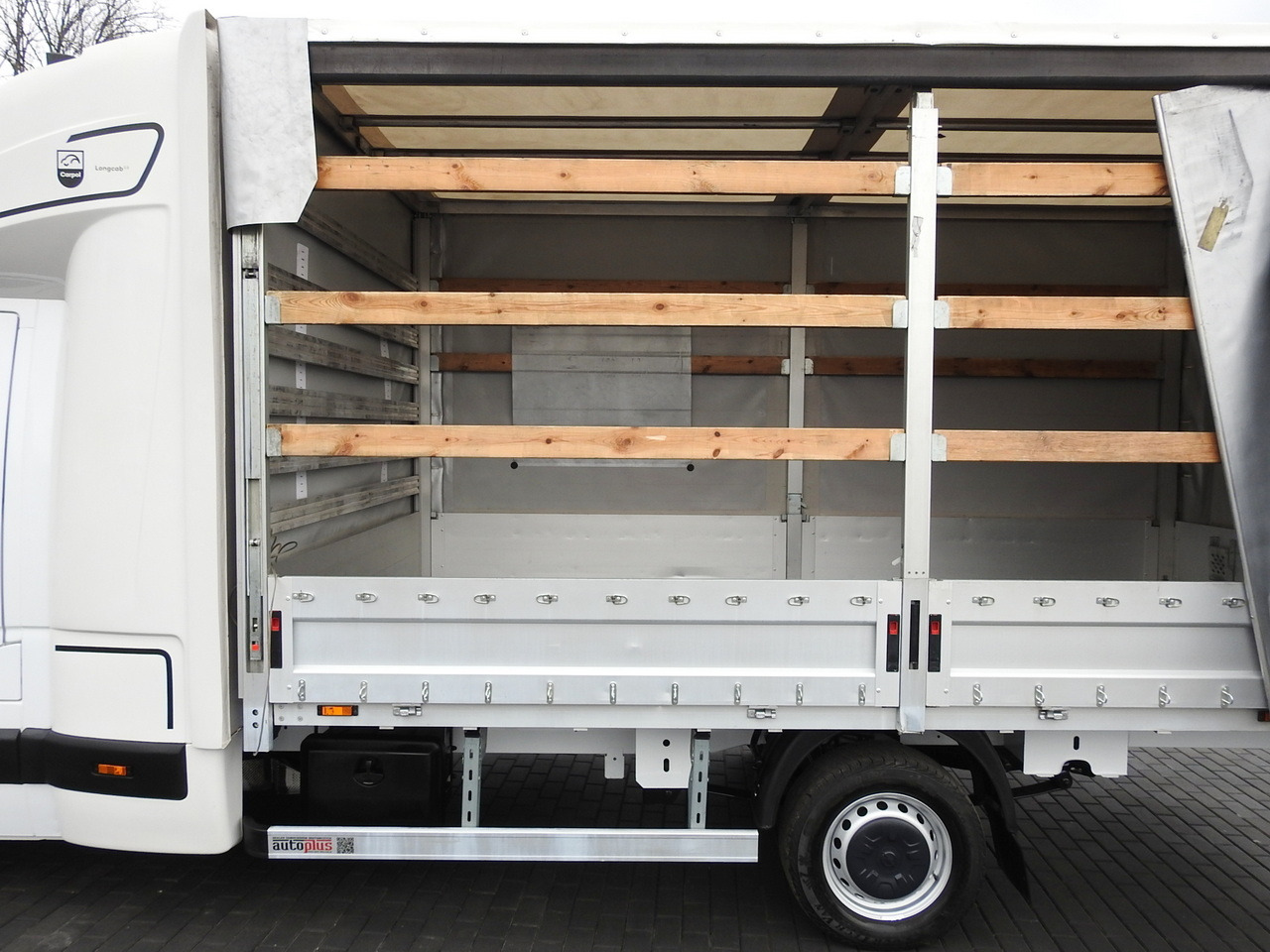 Autoutilitară cu prelată OPEL MOVANO  TARPAULIN 8 PALLETS WEBASTO CRUISE CONTROL LED LIGHTS PNEUMATICS AIR CONDITIONING  165HP: Foto 25