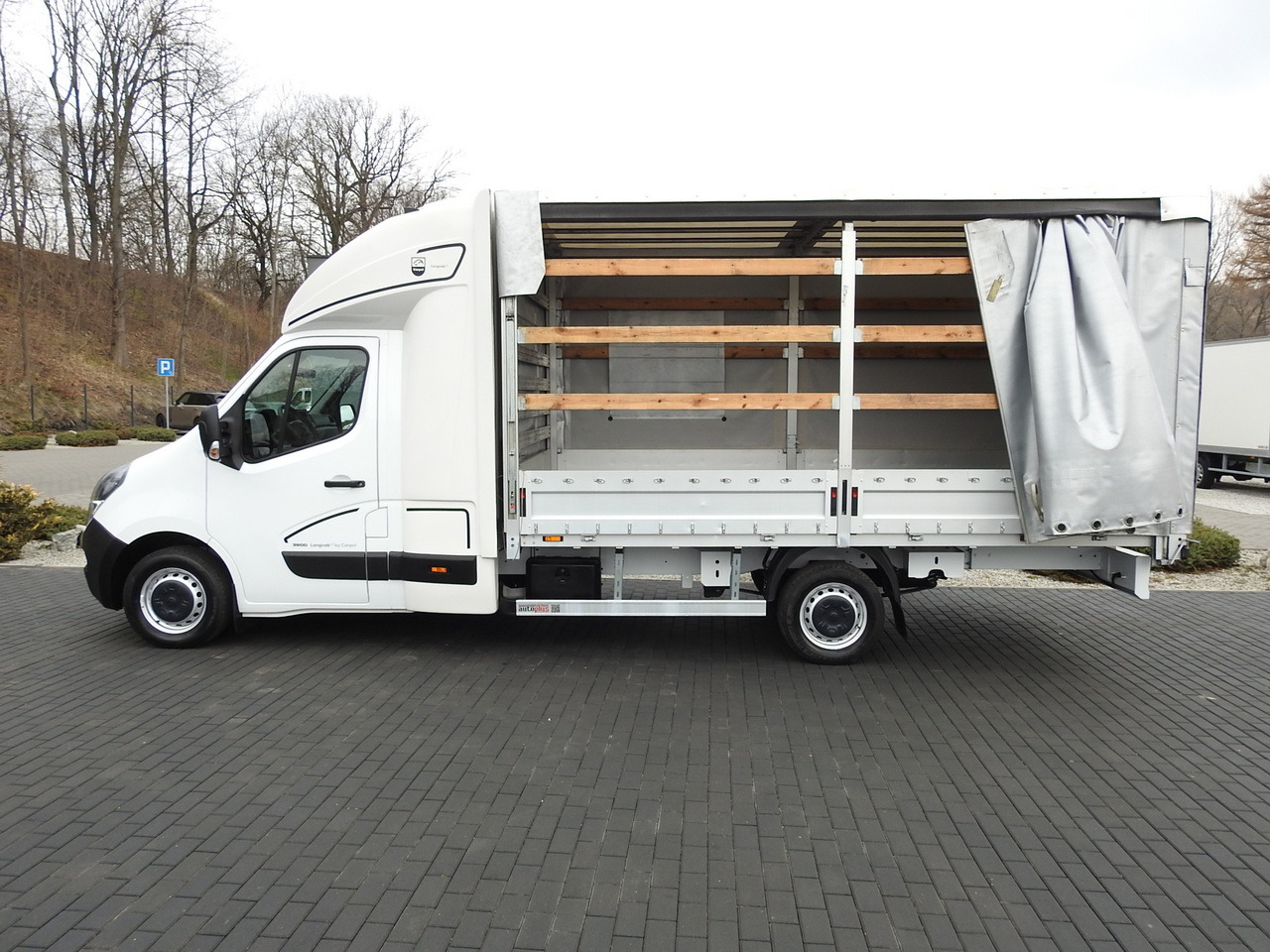 Autoutilitară cu prelată OPEL MOVANO  TARPAULIN 8 PALLETS WEBASTO CRUISE CONTROL LED LIGHTS PNEUMATICS AIR CONDITIONING  165HP: Foto 8