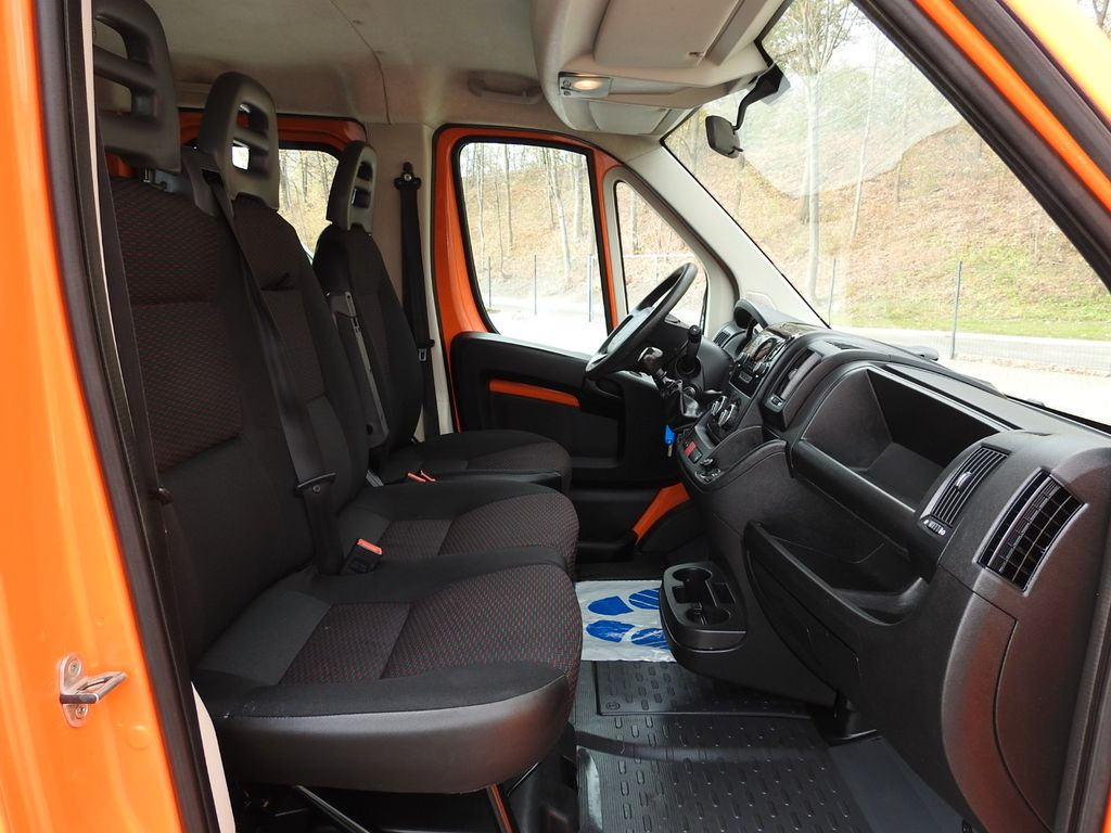 Autoutilitară cu prelată, Autoutilitară cabină dublă Peugeot BOXER PRITSCHE PLANE DOPPELKABINE DOKA 7 SITZE: Foto 26