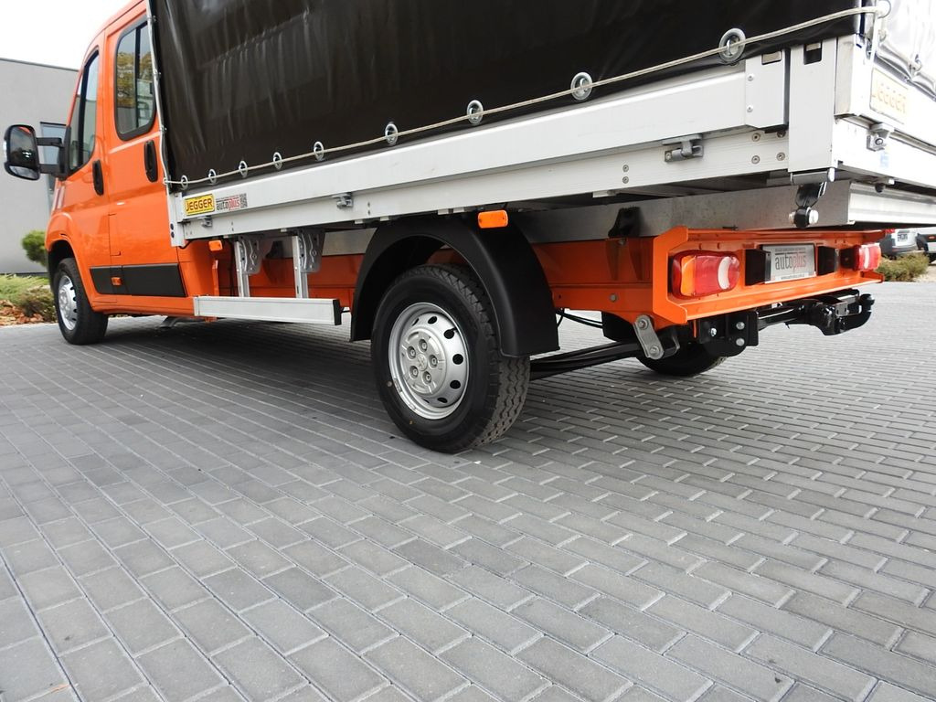 Autoutilitară cu prelată, Autoutilitară cabină dublă Peugeot BOXER PRITSCHE PLANE DOPPELKABINE DOKA 7 SITZE: Foto 14