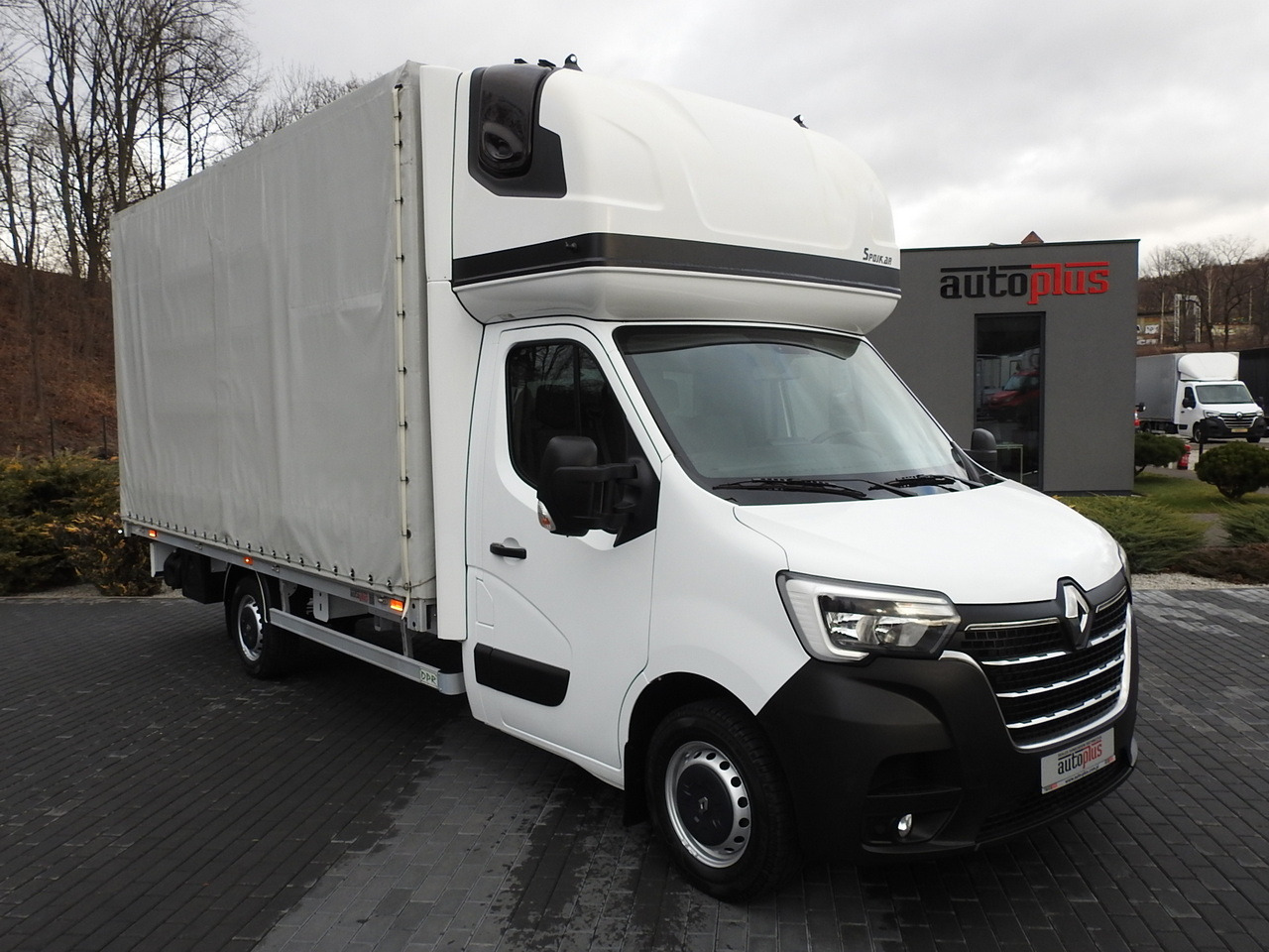 RENAULT MASTER TARPAULIN 10 PALLETS WEBASTO CRUISE CONTROL AIR CONDITIONING LED LIGHTS PNEUMATICS 165HP - Autoutilitară cu prelată: Foto 4 RENAULT MASTER TARPAULIN 10 PALLETS WEBASTO CRUISE CONTROL AIR CONDITIONING LED LIGHTS PNEUMATICS 165HP - Autoutilitară cu prelată: Foto 4