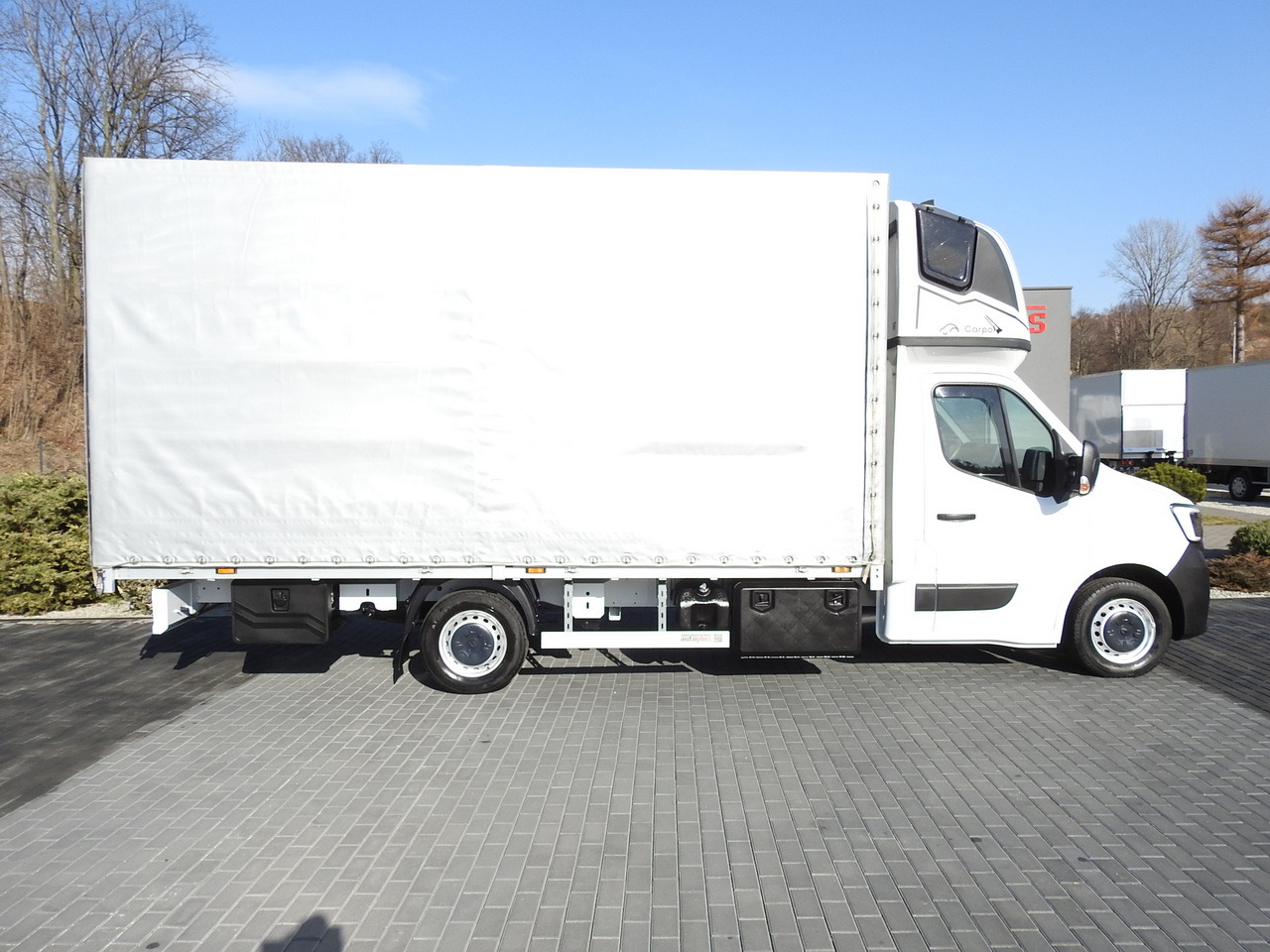 Autoutilitară cu prelată RENAULT MASTER  TARPAULIN 10 PALLETS WEBASTO CRUISE CONTROL LED LIGHTS PNEUMATICS AIR CONDITIONING  165HP: Foto 7