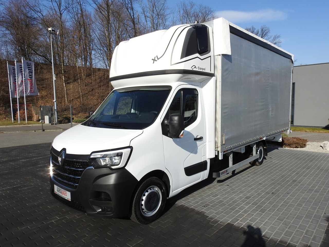 Autoutilitară cu prelată RENAULT MASTER  TARPAULIN 10 PALLETS WEBASTO CRUISE CONTROL LED LIGHTS PNEUMATICS AIR CONDITIONING  165HP: Foto 6