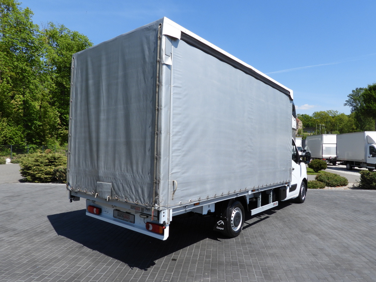 RENAULT MASTER TARPAULIN 10 PALLETS WEBASTO CRUISE CONTROL LED LIGHTS PNEUMATICS AIR CONDITIONING 165HP - Autoutilitară cu prelată: Foto 3 RENAULT MASTER TARPAULIN 10 PALLETS WEBASTO CRUISE CONTROL LED LIGHTS PNEUMATICS AIR CONDITIONING 165HP - Autoutilitară cu prelată: Foto 3