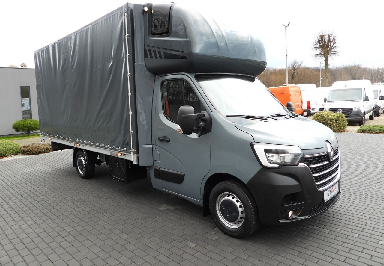 RENAULT MASTER TARPAULIN 10 PALLETS WEBASTO CRUISE CONTROL LED LIGHTS PNEUMATICS AIR CONDITIONING 165HP - Autoutilitară cu prelată: Foto 4 RENAULT MASTER TARPAULIN 10 PALLETS WEBASTO CRUISE CONTROL LED LIGHTS PNEUMATICS AIR CONDITIONING 165HP - Autoutilitară cu prelată: Foto 4