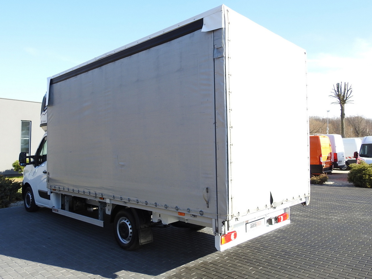 Autoutilitară cu prelată RENAULT MASTER  TARPAULIN 10 PALLETS WEBASTO CRUISE CONTROL LED LIGHTS PNEUMATICS AIR CONDITIONING  165HP: Foto 10