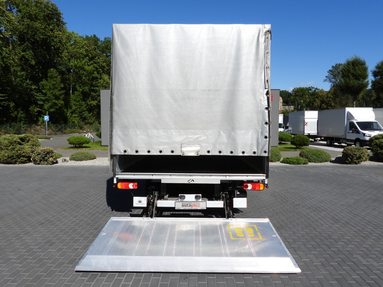 Autoutilitară cu prelată RENAULT MASTER TARPAULIN LIFT 10 PALLETS WEBASTO CRUISE CONTROL LED LIGHTS PNEUMATICS AIR CONDITIONING  165HP: Foto 13