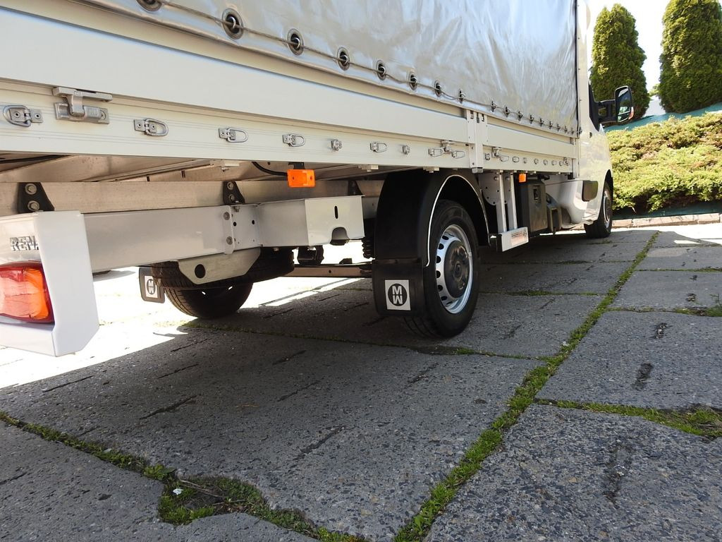 Autoutilitară cu prelată, Autoutilitară cabină dublă Renault MASTER PRITSCHE PLANE 8 PALETTEN WEBASTO A/C: Foto 17