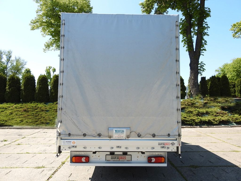 Autoutilitară cu prelată, Autoutilitară cabină dublă Renault MASTER PRITSCHE PLANE 8 PALETTEN WEBASTO A/C: Foto 11