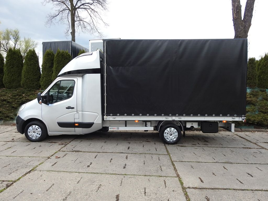 Autoutilitară cu prelată, Autoutilitară cabină dublă Renault MASTER PRITSCHE PLANE 8 PALETTEN WEBASTO TEMP.: Foto 9