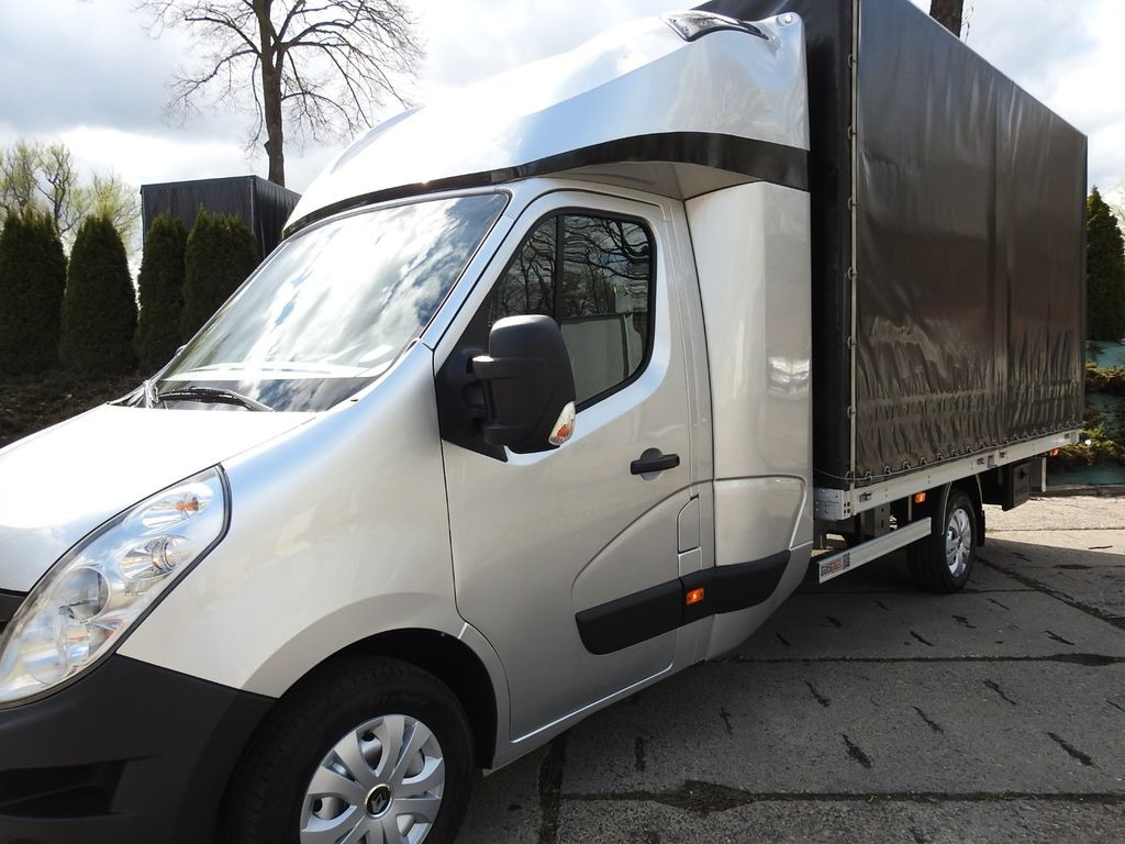 Autoutilitară cu prelată, Autoutilitară cabină dublă Renault MASTER PRITSCHE PLANE 8 PALETTEN WEBASTO TEMP.: Foto 16